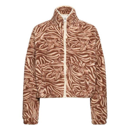 Roxy Γυναικεία ζακέτα Blurry Cloud Print - Full Zip Relaxed Fleece